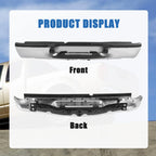 Chrome Rear Step Bumper for Chevy S10 GMC Sonoma (1998-2004)