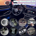 Color Crystal Engine Button Ring Cover for Headrest Hook Cup Coasters (2025–2026)
