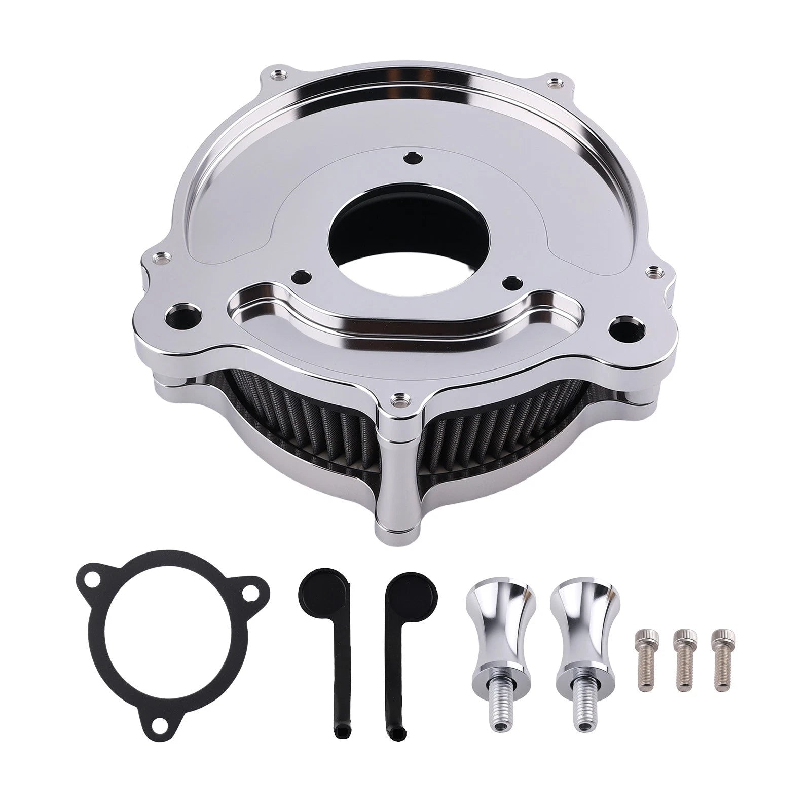 Air Cleaner Kit for Harley FLSTSE FXSBSE (2011–2014) Black Aluminum