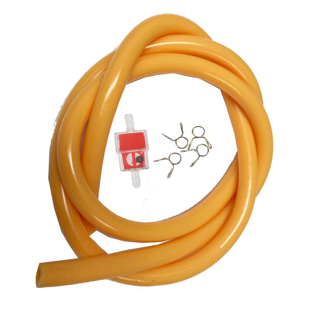 1 Meter Petrol Hose Fuel Line for ATV Quad Dirt Bike (Universal) - Orange