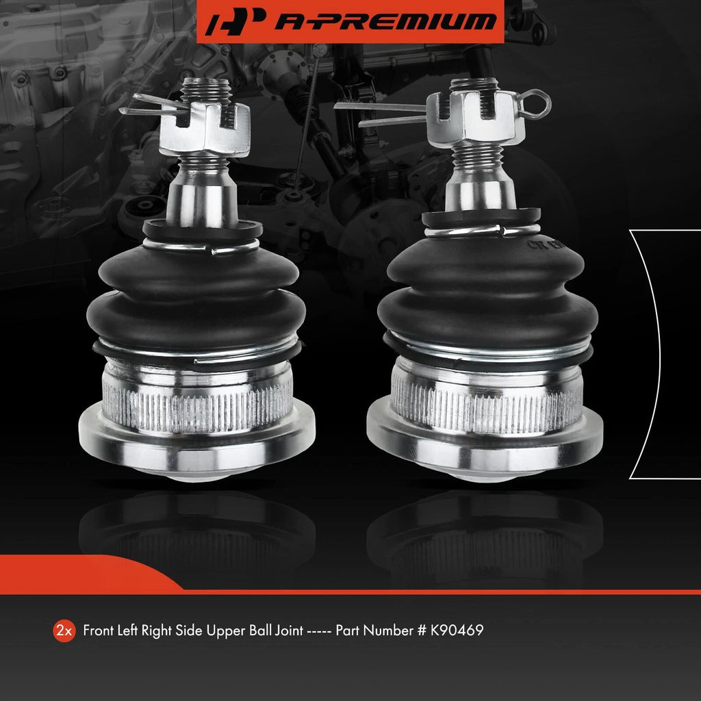 2X Front Upper Side Ball Joint for Honda Civic (1992–2000) Acura EL (1997–2000)