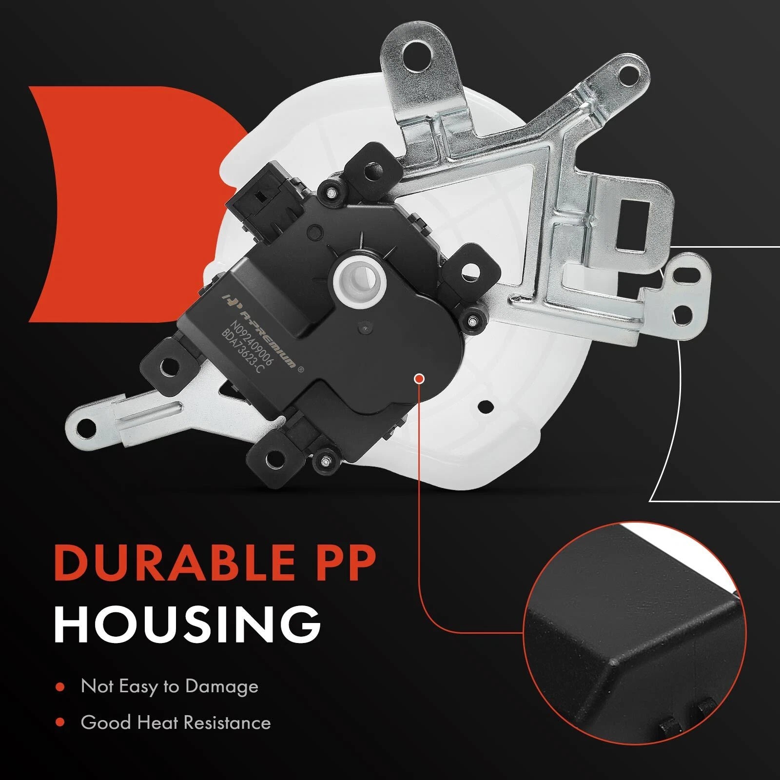 Left Blend Door Actuator for Honda Civic (2016–2021) Insight (2019–2022)