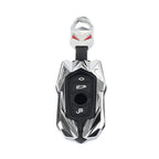 Silver Remote Key Fob Cover for BMW 1 2 3 4 5 6 7 Series X3 X4 M2 M3 M4 M5 M6