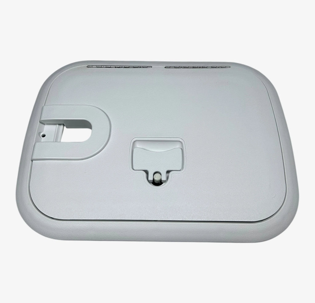Access Hatch Lid for Jim Black White (12'' x 9'', Rope Hole)