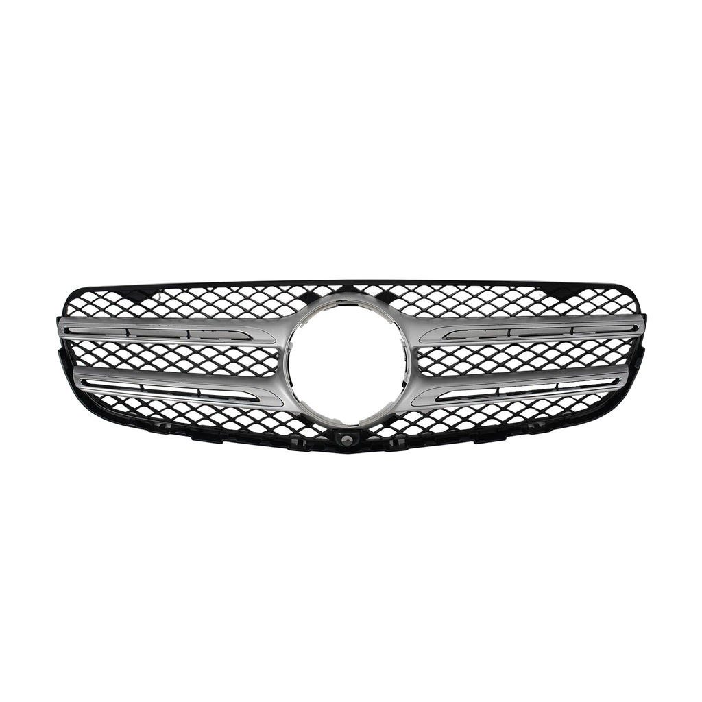Front Grille for Mercedes Benz GLC (2016–2019) W253 X253 GLC300 Chrome