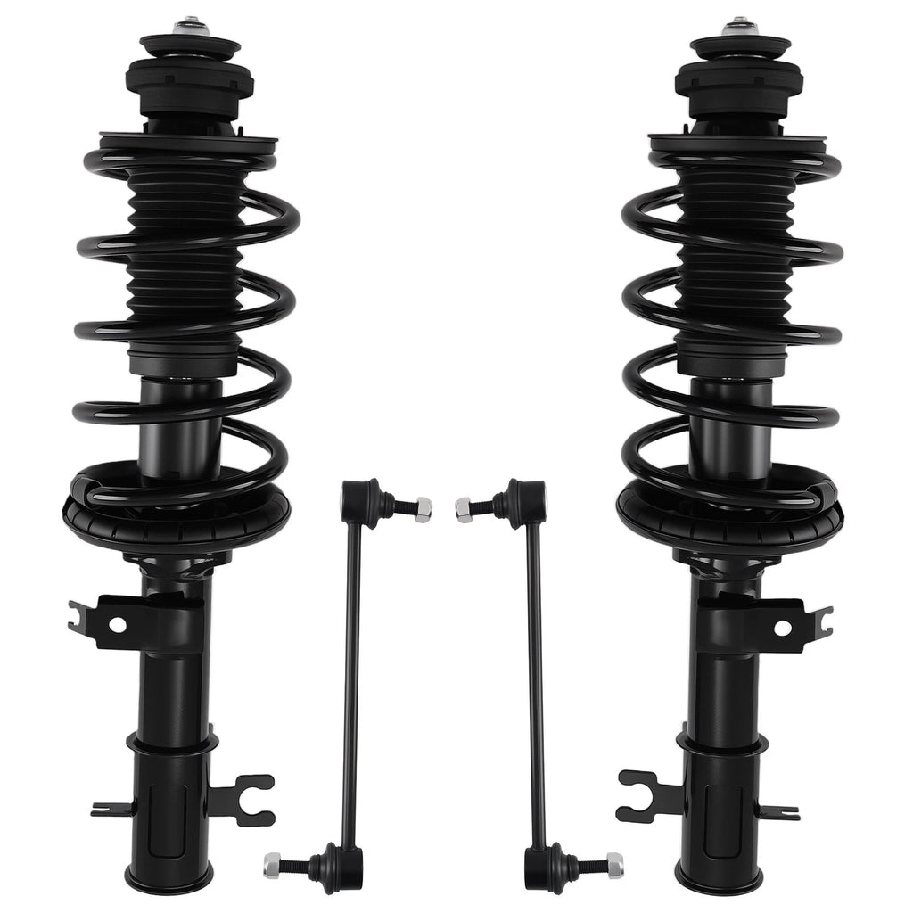4X Front Struts & Sway Bar Link Kit for Chevy Aveo/Aveo5/Pontiac G3 (2004–2011)