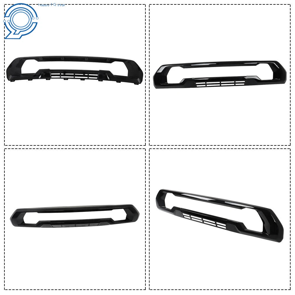 Gloss Black Front Lower Skid Plate for GMC Sierra 1500 Denali/AT4 (2019–2022)