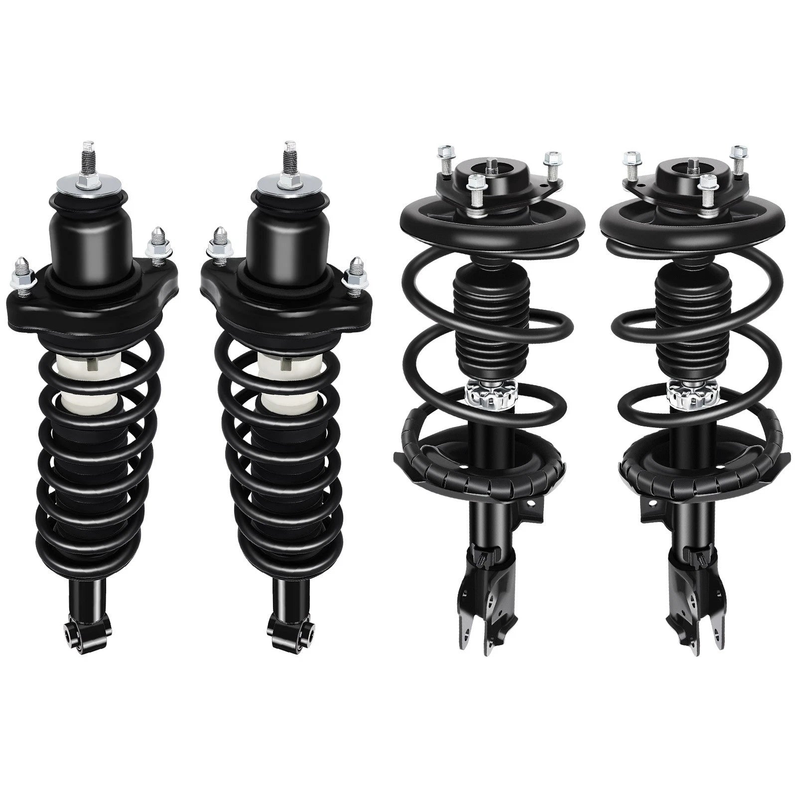 Set of 4 Complete Struts Shocks Springs for Mitsubishi Lancer (2008–2010)