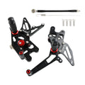 Adjustable Rearsets Foot Pegs for Suzuki GSXR1000 (2007–2008)