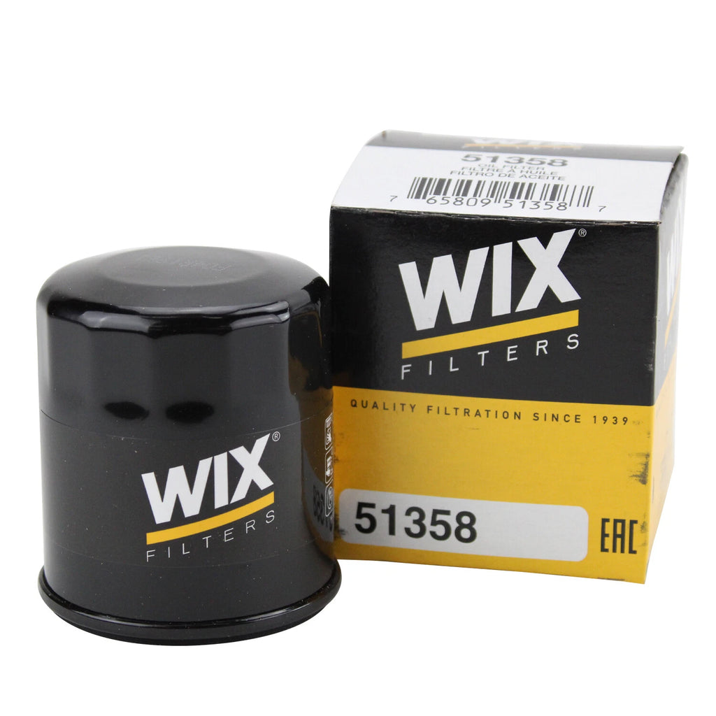 WIX Engine Oil Filter 51358 for Chevrolet Dodge Honda Infiniti Kia Mazda Nissan (2000–2023)