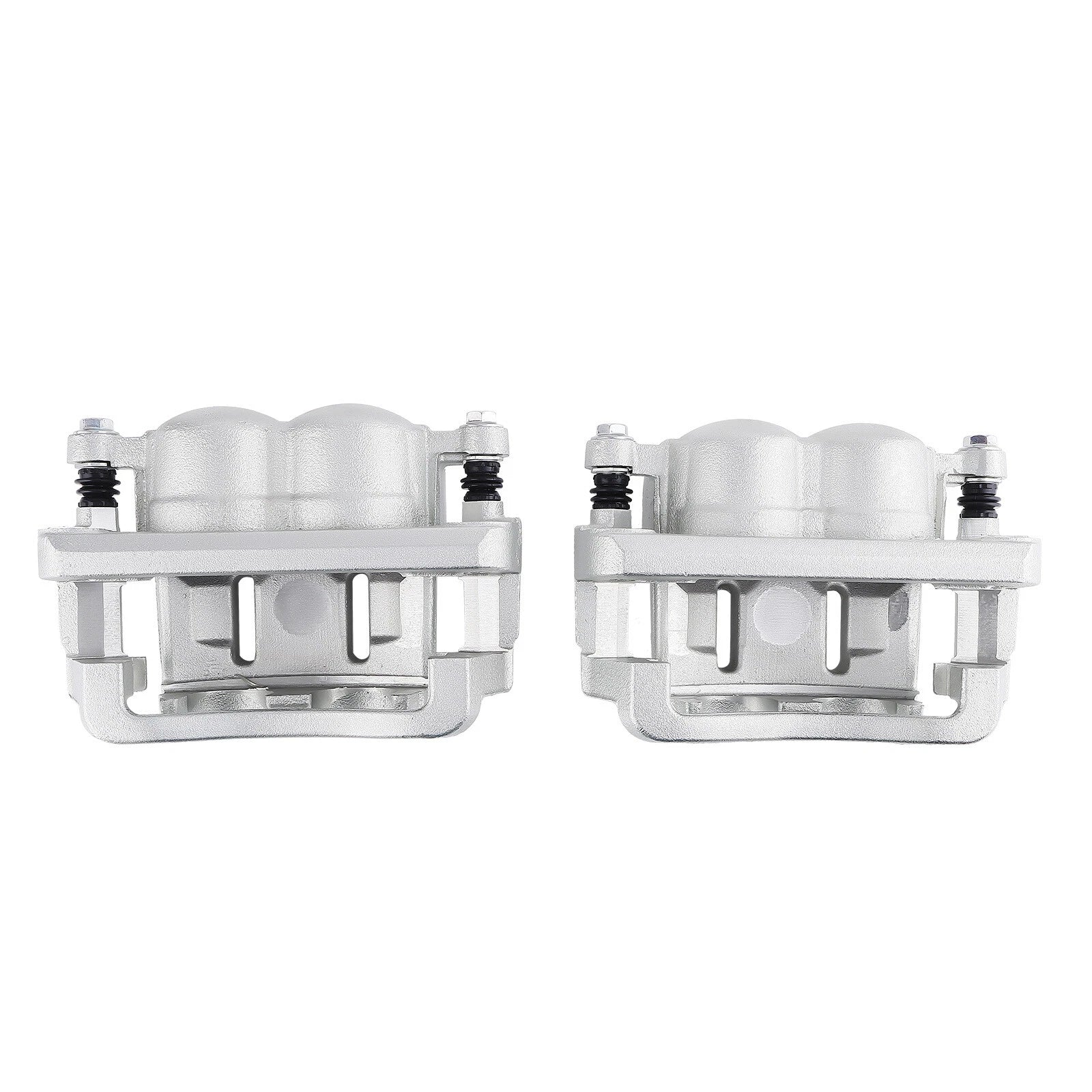 Set of 4 Rear Front Brake Calipers with Bracket for Ford F-250 F-350 (2008–2012)