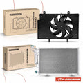 A/C Condenser & Cooling Fan Assembly for Ford Fiesta (2011–2013)