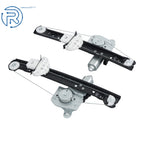 Set of 2 Power Window Regulator Motor Assembly for Ford Focus (2000–2007) 741-584 741-585