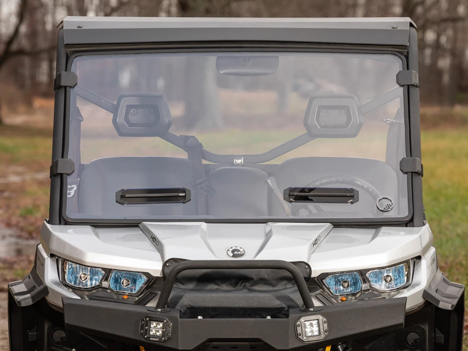 Scratch Resistant Vented Full Windshield for Can-Am Defender (See Fitment)