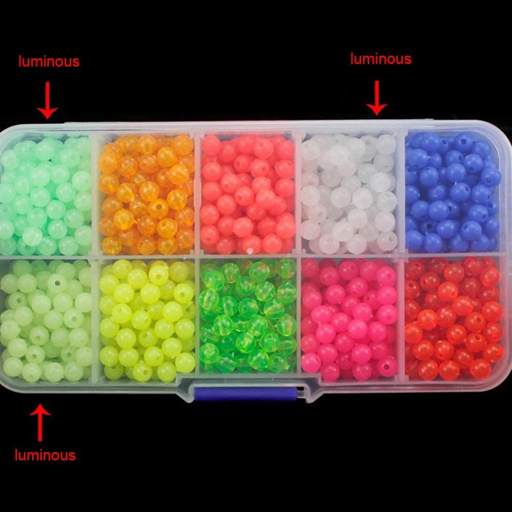 Fishing Bait Beads Luminous for Fishing Tackle Gear Accessories
