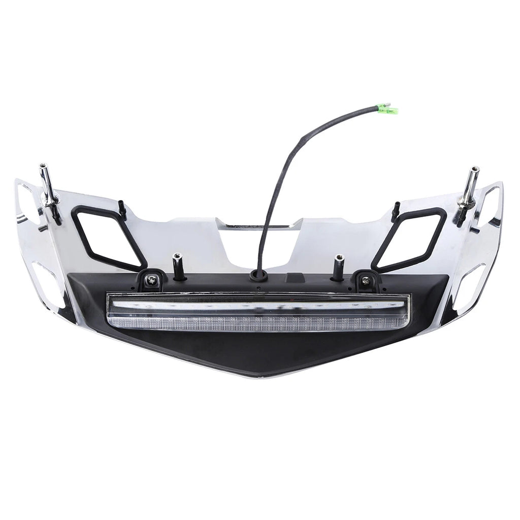 Chrome Trunk Luggage Rack LED Brake Light for Honda Goldwing 1800 (2018–2020)