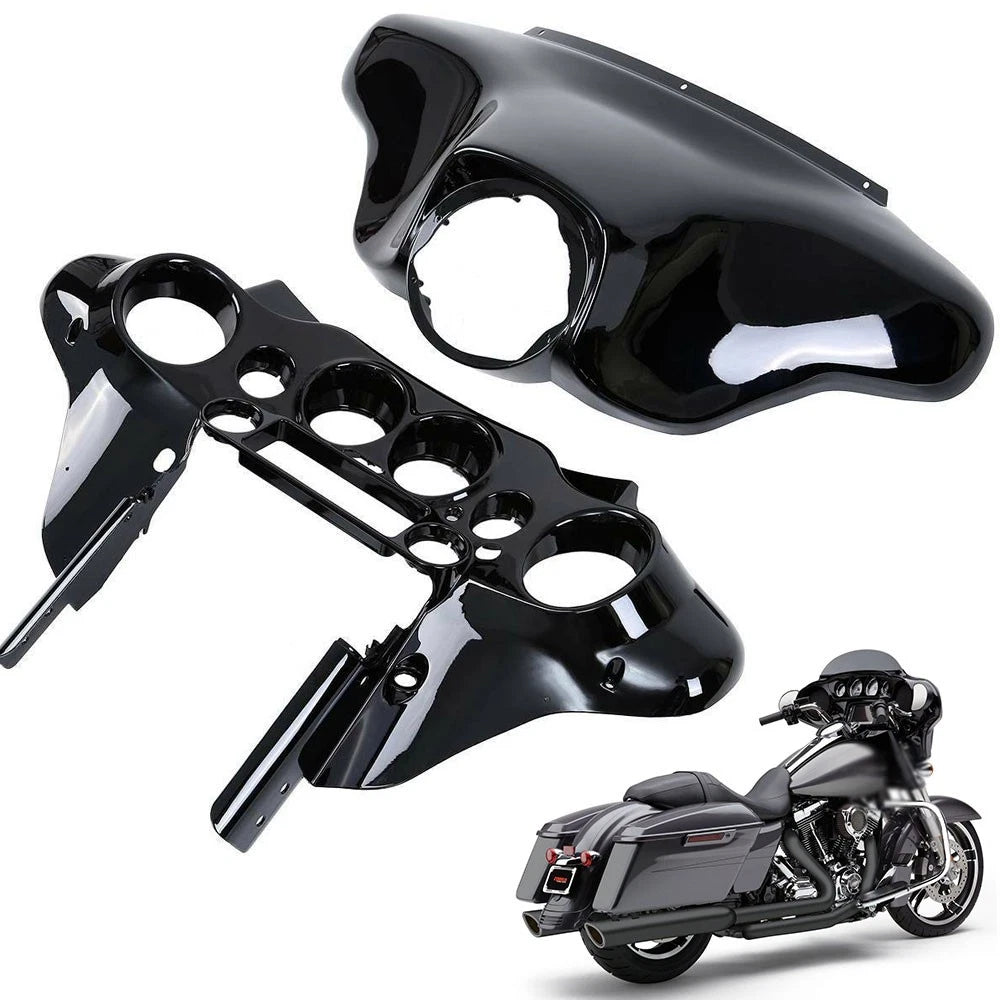 Inner Fairing Cover & Switch Cap Kit for Harley Touring Street Glide (1996–2013)