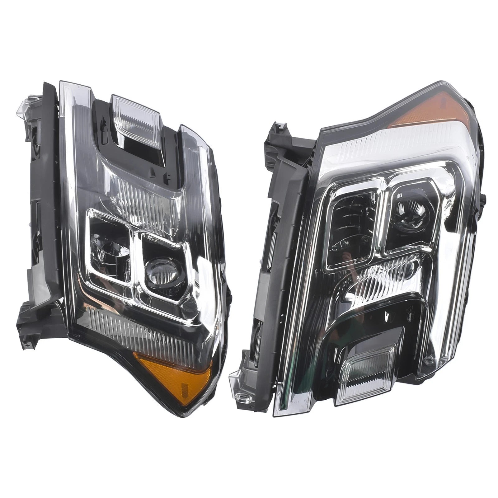 Pair Headlights w/ Bulb for Ford Expedition (2018–2021) FO2502370 FO2503370
