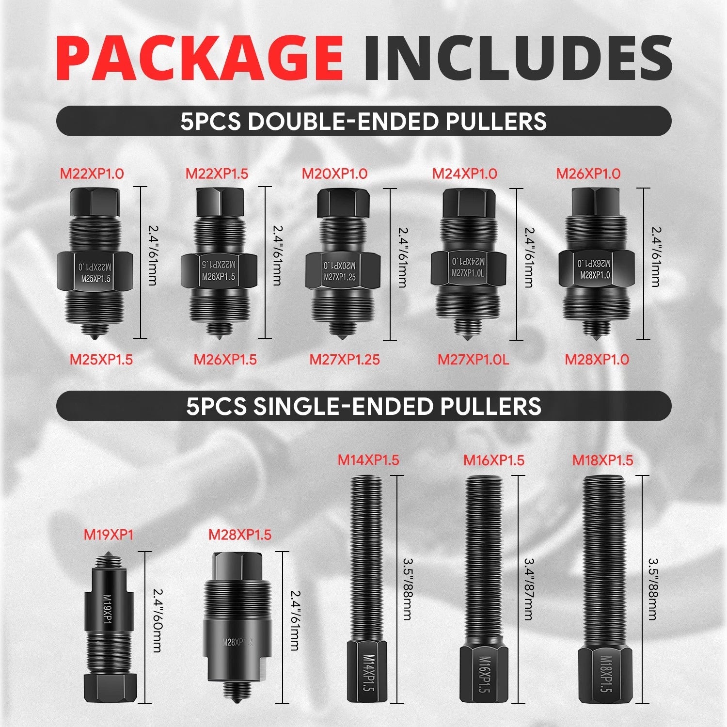 10X Flywheel Puller Set for Honda Motorcycle ATV (Universal)