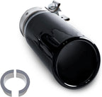 6.9" Short Black Exhaust Tip PT932-35180-02 for Toyota Tacoma (2005–2023)