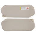 2X Beige Sun Visor Set for GMC Express Savana 1500 2500 3500 (1999–2019) 20883004