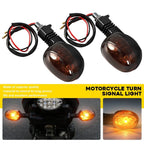 Smoked Amber Turn Signal Indicator Lamps for Buell X1 Blast (1999–2002)