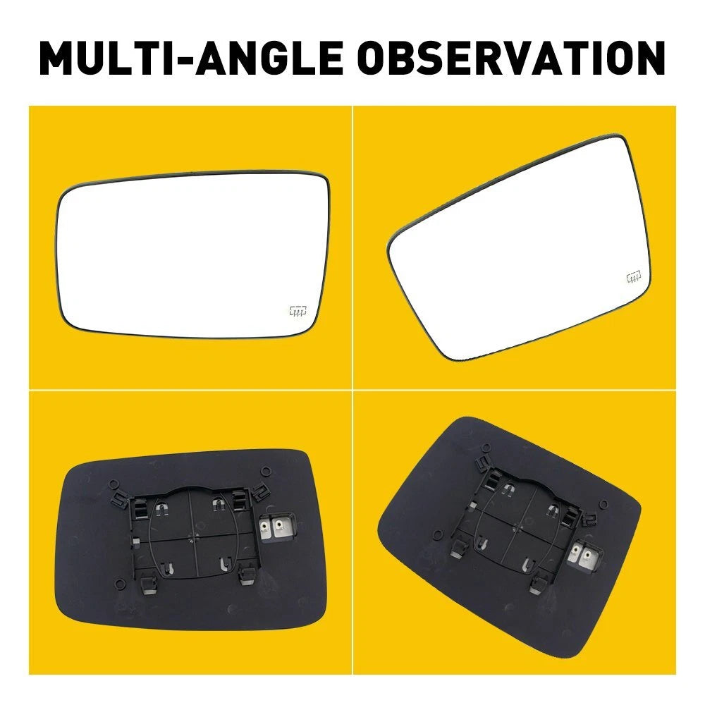 Heated Driver Side Mirror Glass with Turn Signal for Dodge Ram 1500 2500 (2010–2019)