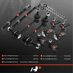 10x Front Sway Bar Link & Tie Rod for Honda Passport (1998–2002)