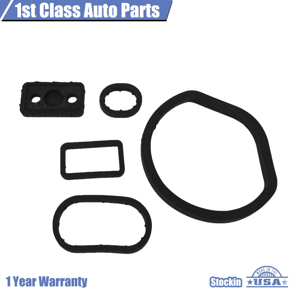 Oil Filter Housing Seal Kit for Mercedes W203 W208 W209 (2000–2006)
