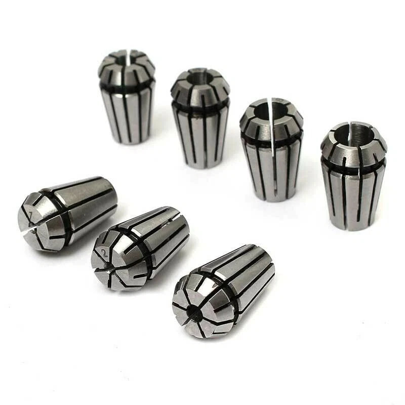 Set of 7 ER11 Spring Collet Chucks for CNC Milling Lathe Machine