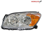 Set of 2 Chrome Headlights for Toyota RAV4 (2009–2012)