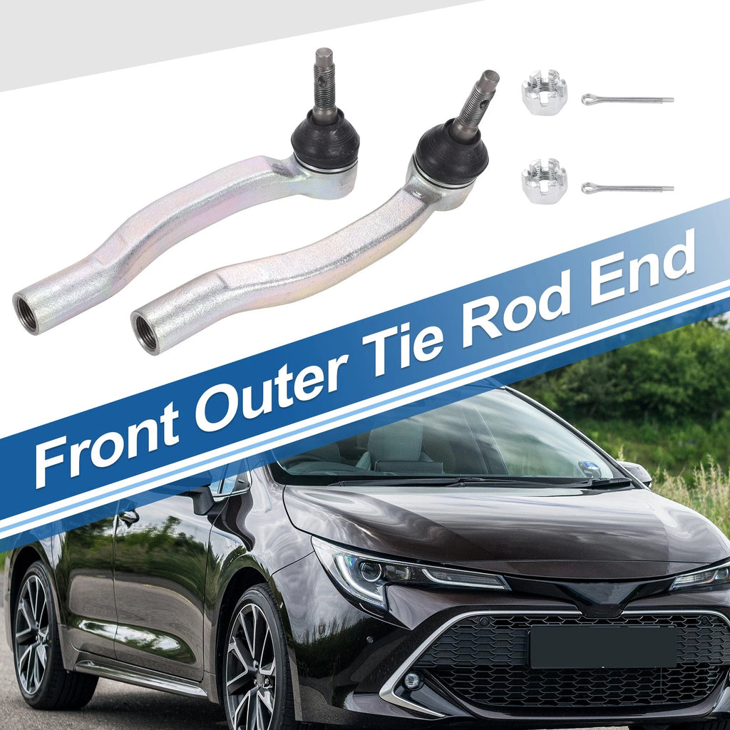 2pcs Front Outer Tie Rod Ends for Toyota Sienna (2011–2019)