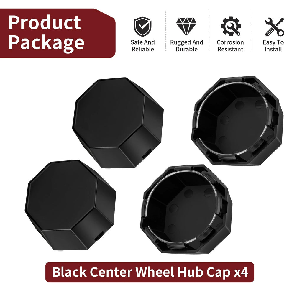 Set of 4 Center Wheel Hub Caps for Polaris Sportsman 570 X2 EPS (2025)