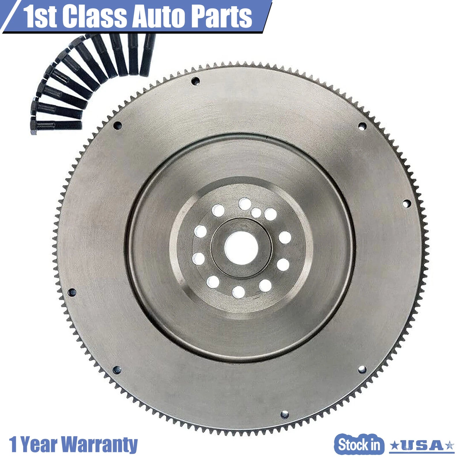 Clutch Kit & Solid Flywheel for Ford F59 F-250 F-350 F Super Duty (1994–1997)