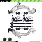 Front Control Arm Tie Rod End Sway Bar End Link for Buick LeSabre Cadillac (2000–2005)