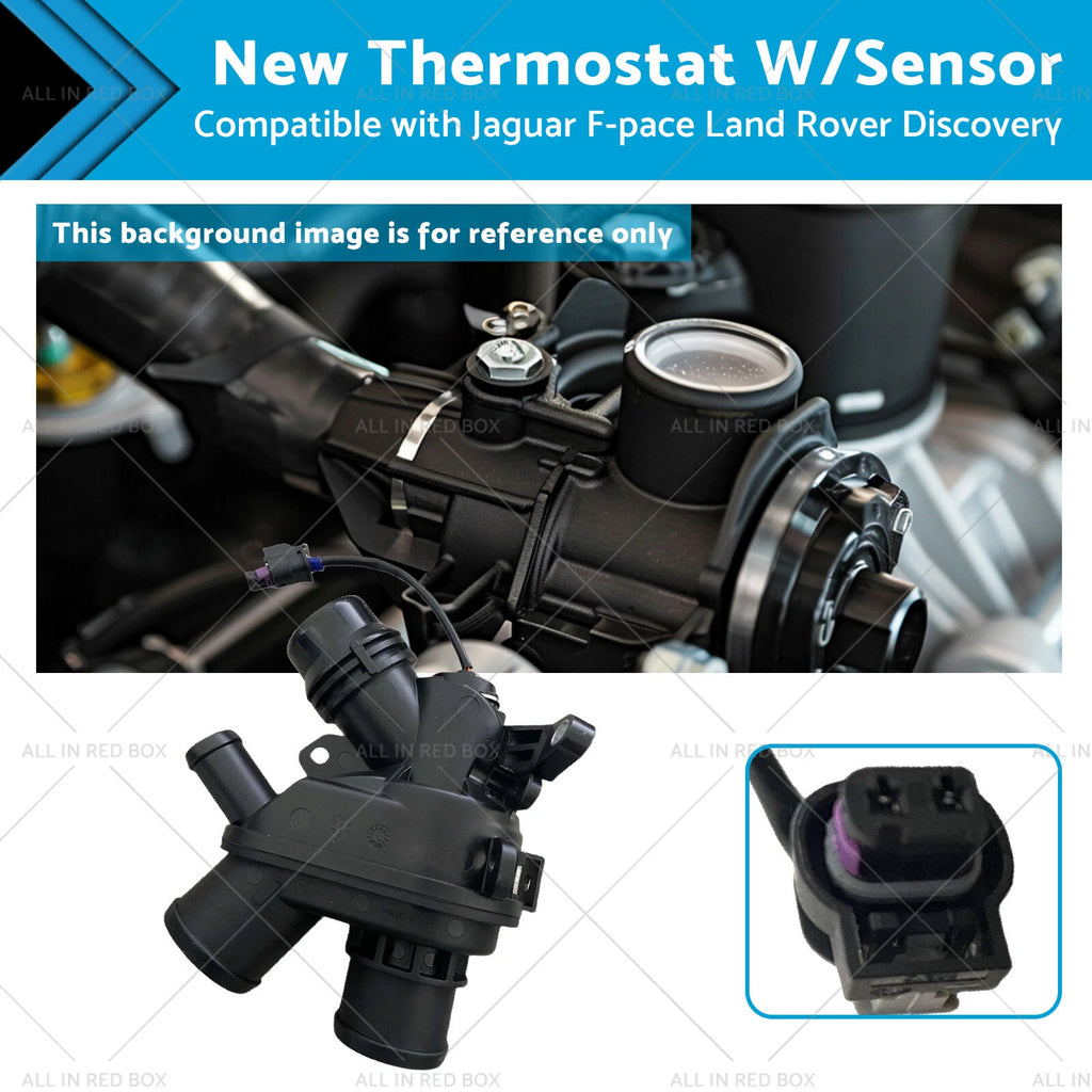 Thermostat with Sensor for Jaguar F-Pace, Land Rover Discovery (2017–2020)