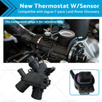 Thermostat with Sensor for Jaguar F-Pace, Land Rover Discovery (2017–2020)