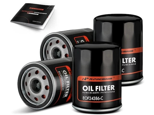 Set of 2 Engine Oil Filters for Suzuki Samurai (1990–1995) ST335BF