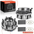 2X Front Wheel Hub & Bearing Assembly for Ford F-250 Super Duty (2013–2016)