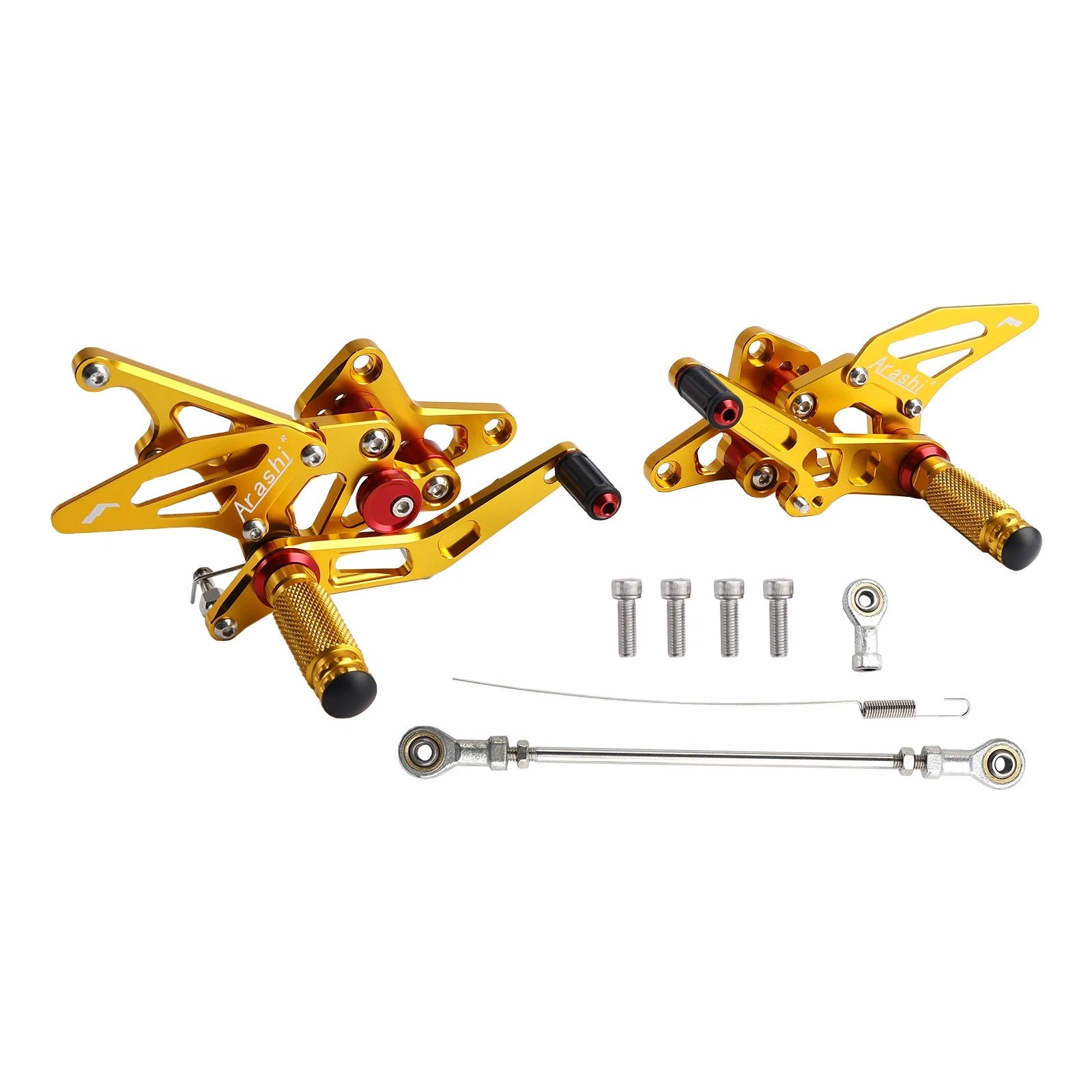 CNC Aluminum Rearsets Footpegs for Suzuki GSX 1300R Hayabusa (1999–2020)