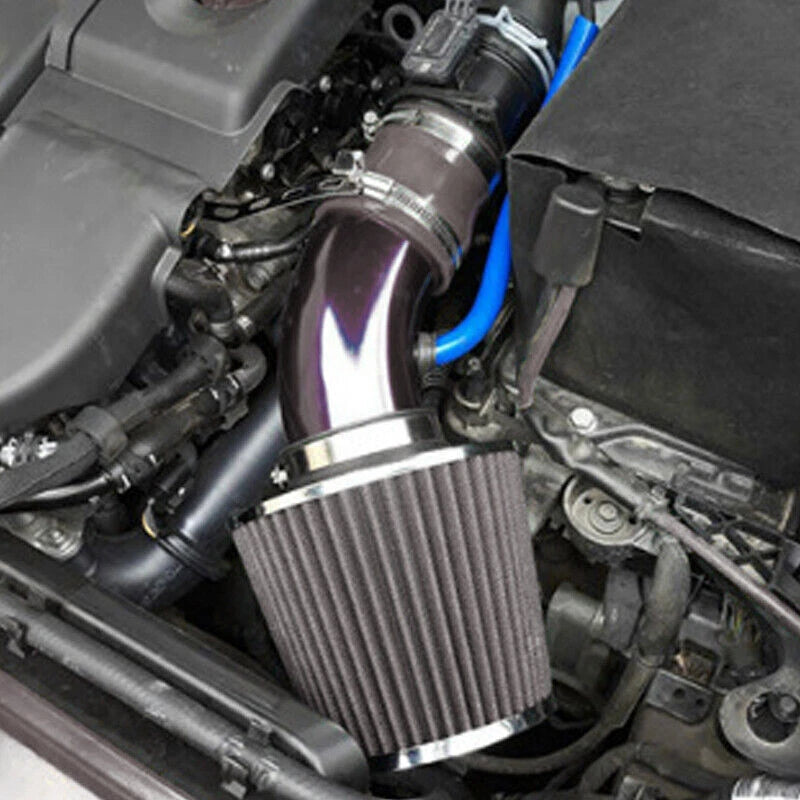 Cold Air Intake Induction Kit for - 3" Aluminum Pipe