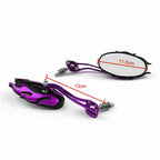 Universal Motorcycle Rearview Mirrors 8mm 10mm Purple T9