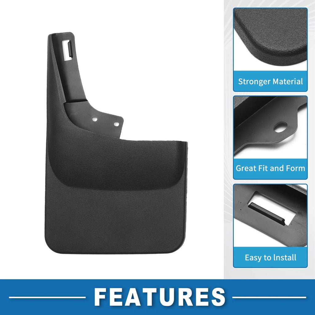 Mud Flap Splash Guard for Ford F150 (2022–2024)