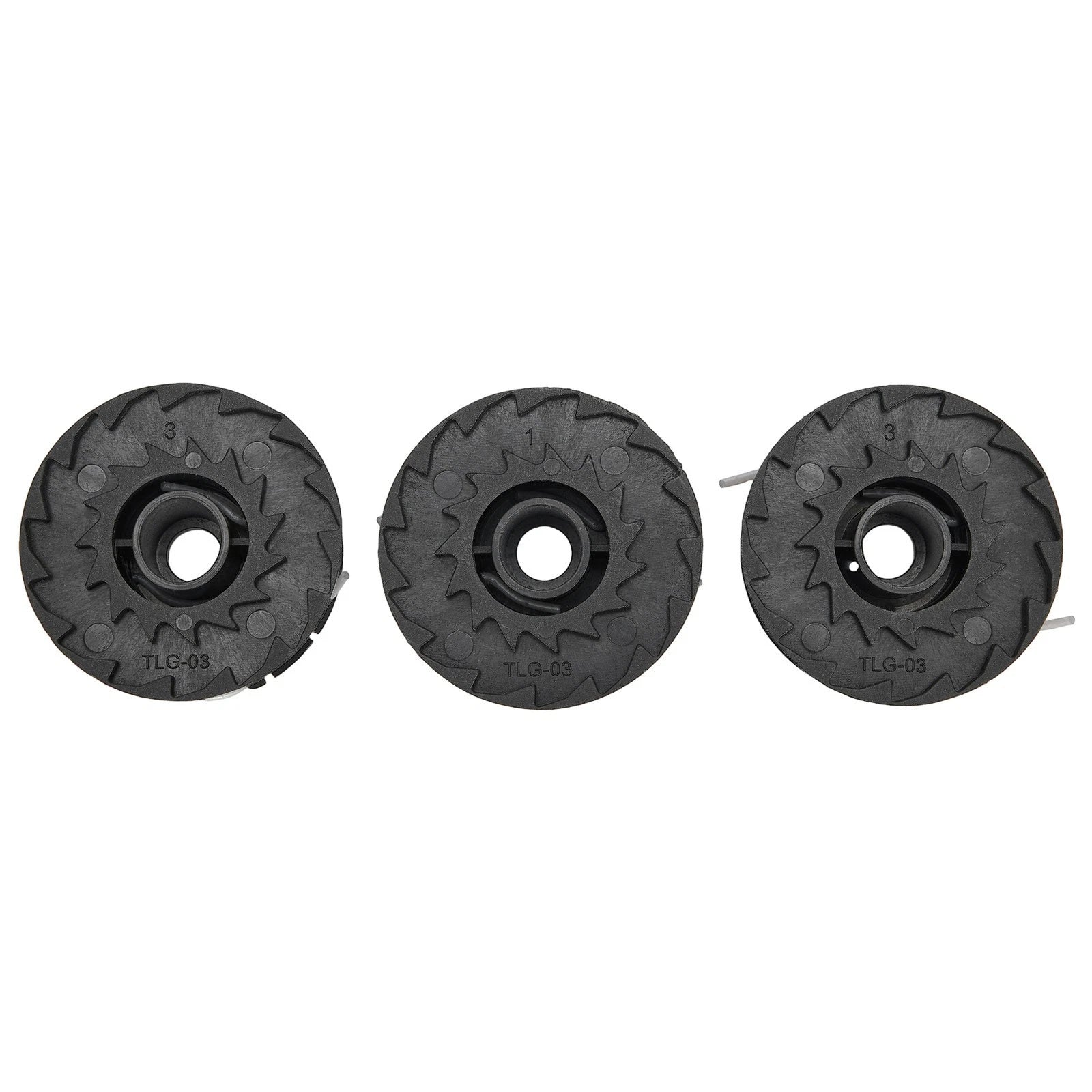 Spool Replacement for Greenworks 2101507 Lawn Trimmers (Pack of 3)