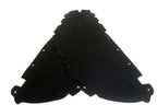 Door Panel Insert Cards for Chevrolet Camaro (2010–2015) Black Leather