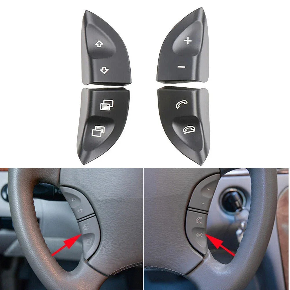 Switch Cover for Mercedes W220 W215 Steering Wheel (2003���2006)