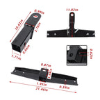Heavy Duty Trailer Hitch for EZGO TXT Medalist (1994–2013) 2" Receiver