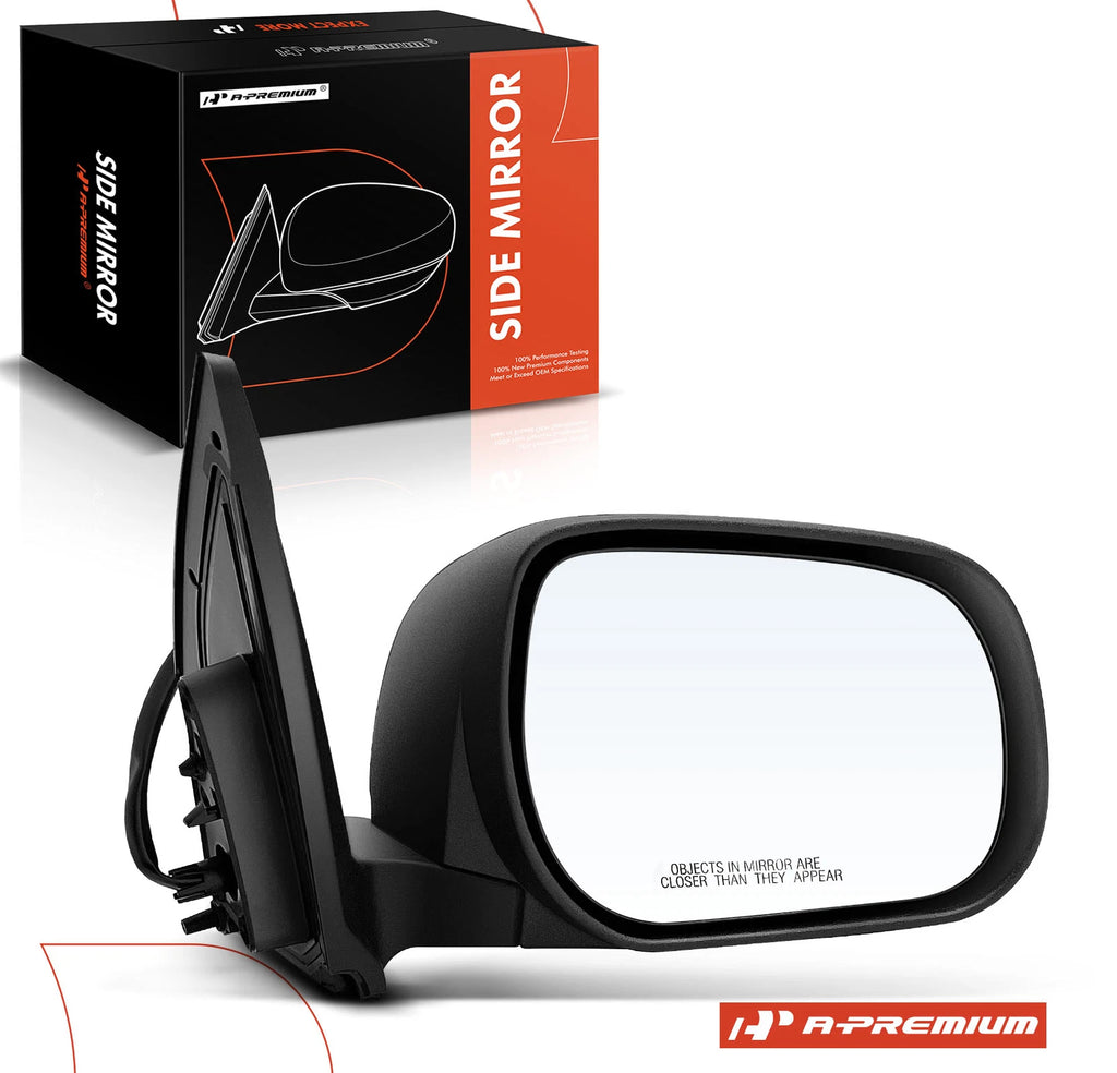 Passenger Power Mirror Manual Fold Heated for Toyota RAV4 (2006-2008)