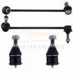 Set of 4 Front Lower Ball Joints & Sway Bar Links for Ford Taurus (1996–2007)