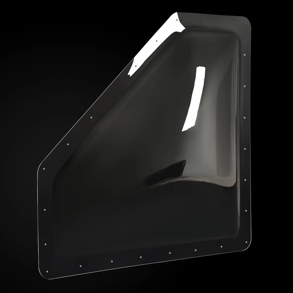 32" x 10" Clear Plastic Skylight Cover for Travel Trailer RV